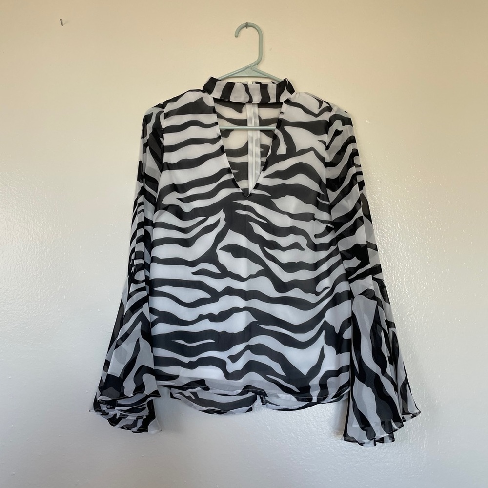 Gorgeous zebra print top